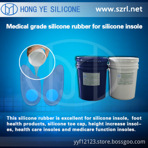 Medical Grade liquid silicone rubber for shoe insoles